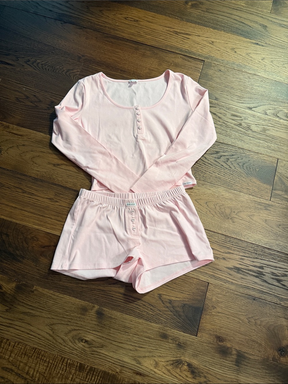 Dore & Rose  Henley Sleep Set Size Small NWOT